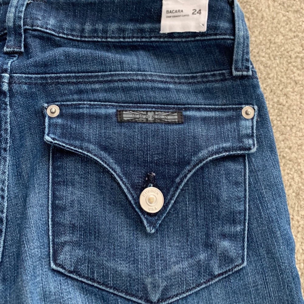 Hudson Cropped Jeans